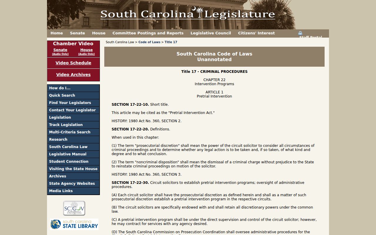 Blackville criminal record expungement procedure in South Carolina law